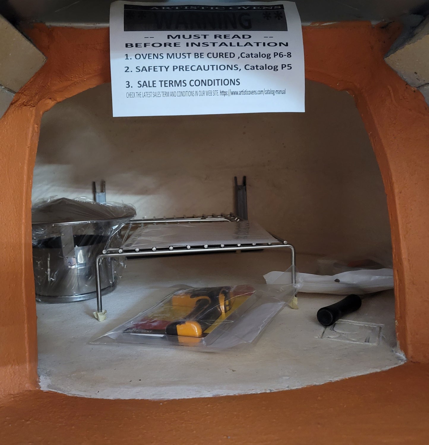 Mission Oven 44" inside