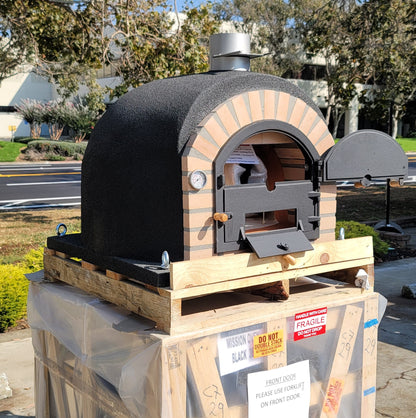 Outdoor Wood Black oven Mission oven 36" by Artistic Ovens